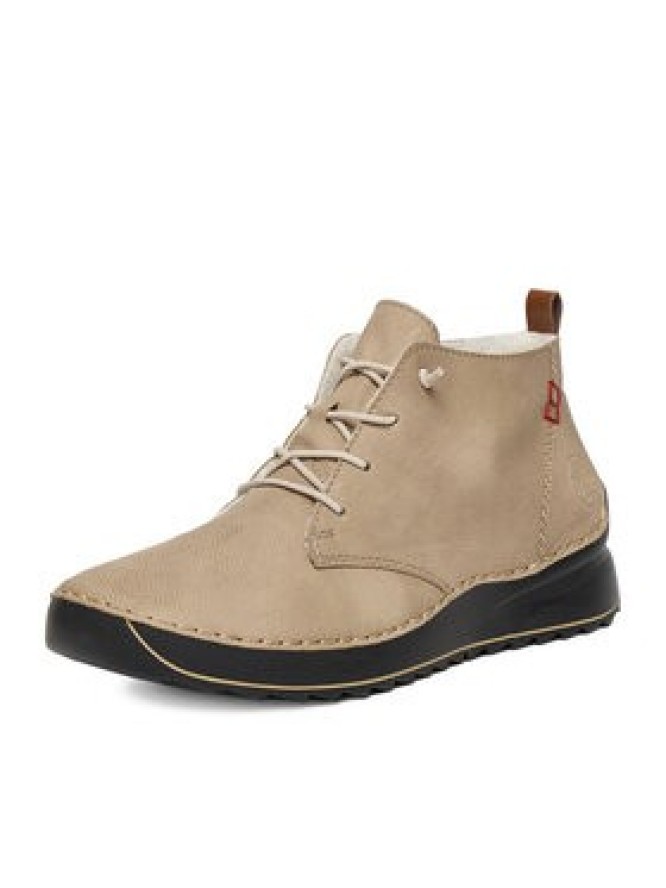 Rieker Trzewiki 51510-60 Beżowy