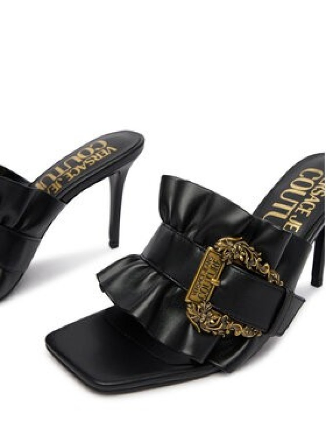 Versace Jeans Couture Klapki 80VA3S70 ZSS83 899 Czarny