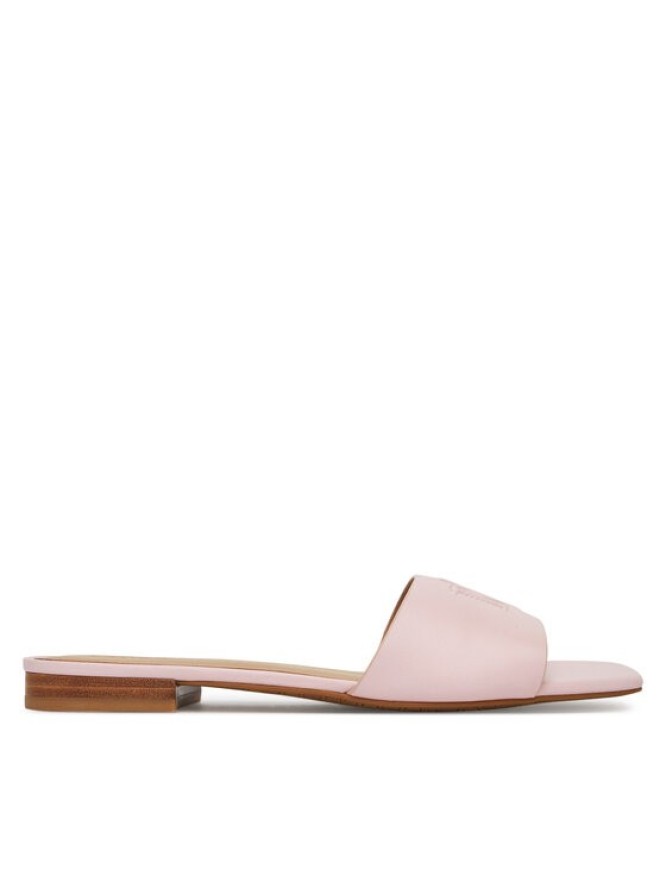 LAUREN RALPH LAUREN Klapki Everley 802959143007 Różowy