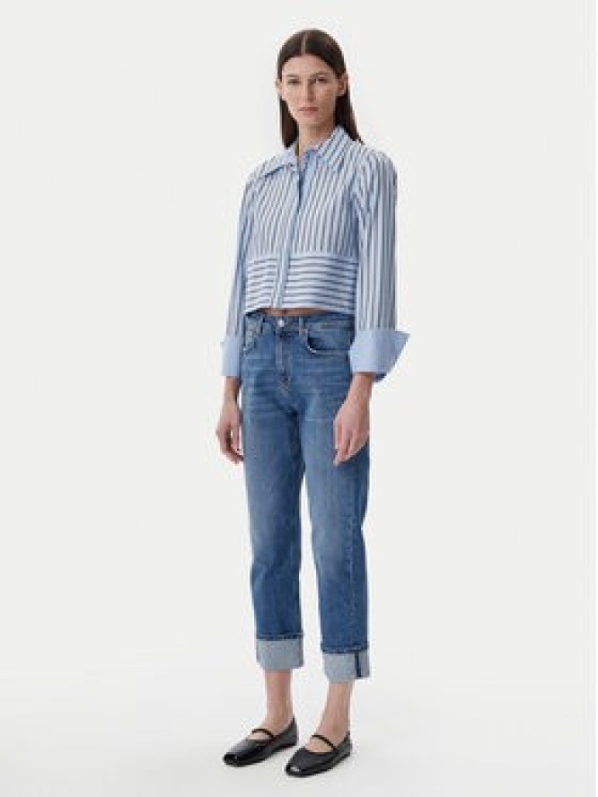 ViCOLO Jeansy DD5059 Niebieski Straight Leg