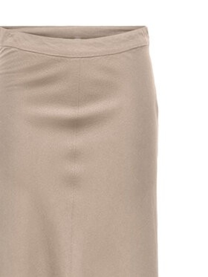 ONLY Spódnica midi Goa 15363690 Beżowy Regular Fit
