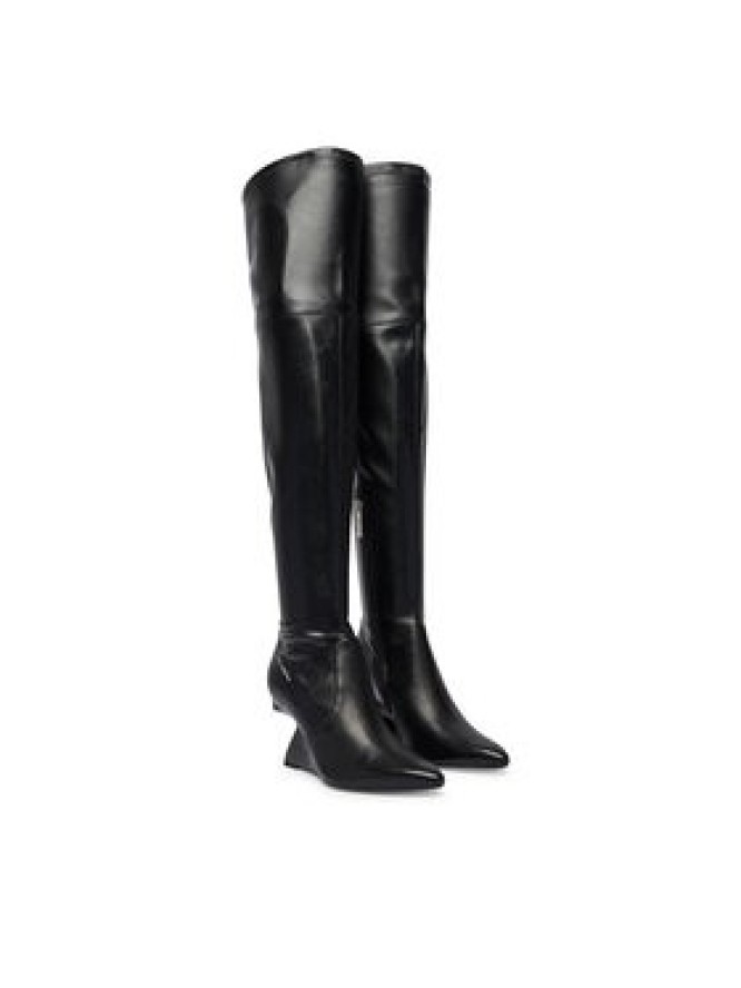 KARL LAGERFELD Kozaki Waverly KL34690 Czarny