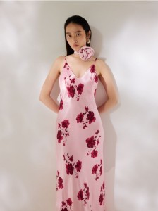 Sukienka z wiskozy - wielobarwny