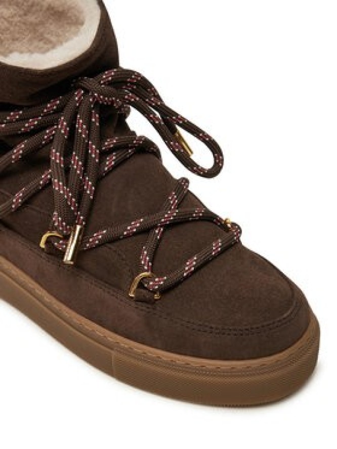 Inuikii Śniegowce Jacquard Lace 75202-150 Brązowy