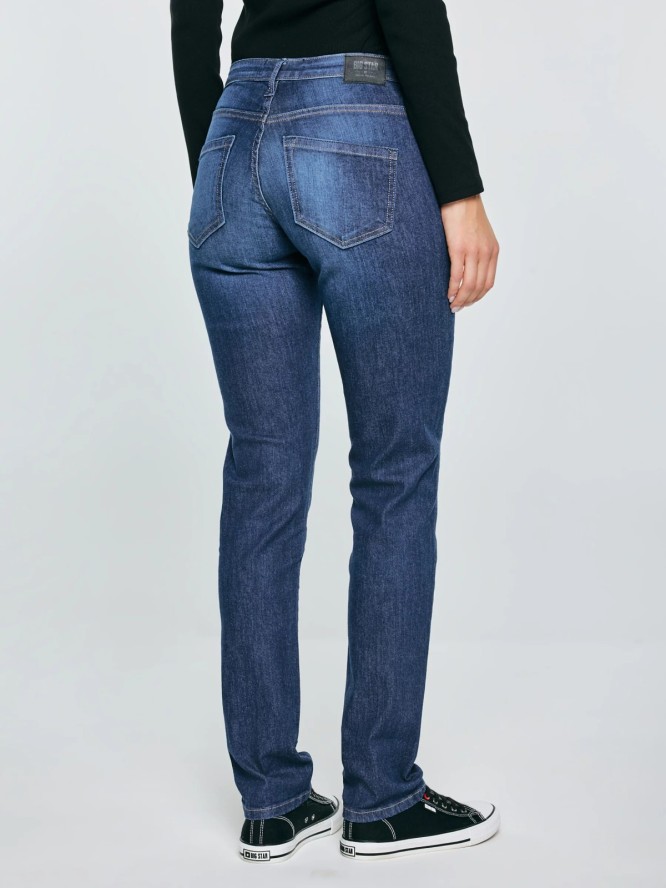 Jeansy damskie slim niebieskie Kitty 447