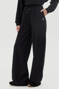 GUESS Czarne dresowe spodnie damskie Primula, Rozmiar S