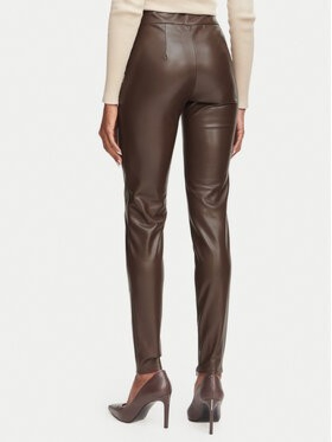 Guess Legginsy W4BB18 WGIK0 Khaki Slim Fit