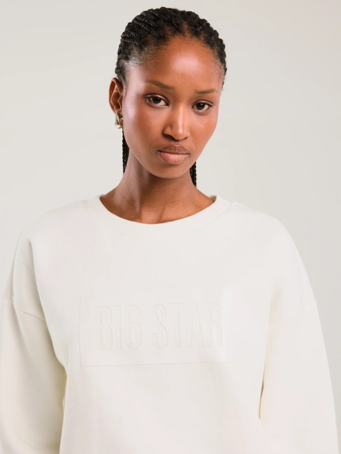 Bluza damska z aplikacją biała Oneidea 100