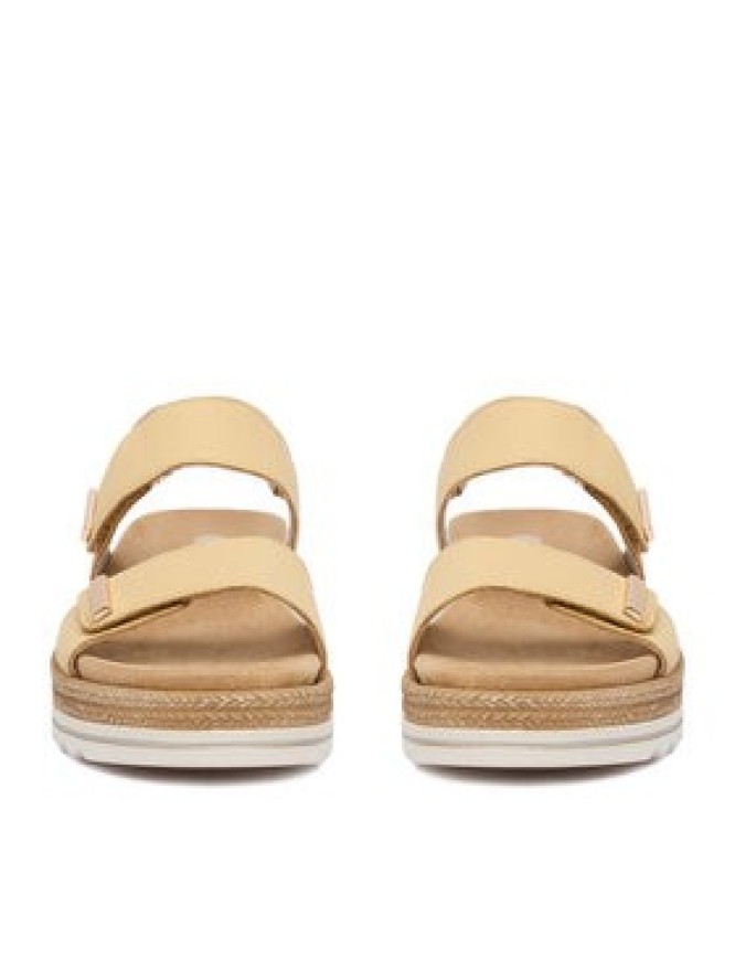 Remonte Sandały CEO-D0Q59-68 Żółty