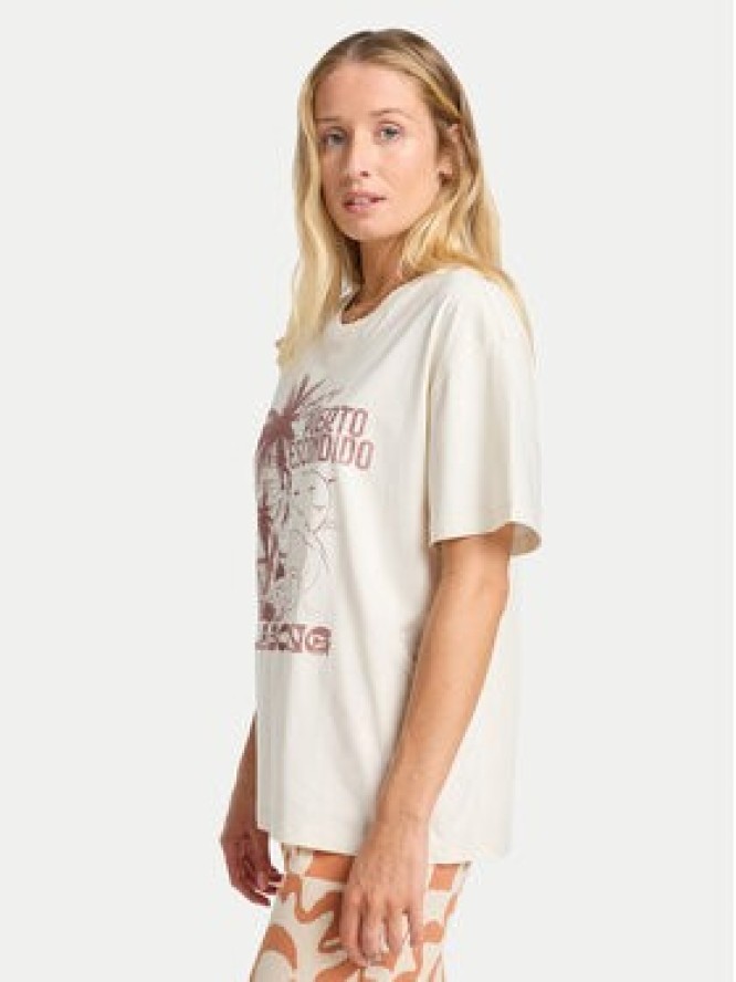 Billabong T-Shirt Oriana EBJZT00474 Beżowy Regular Fit