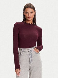 Vero Moda Bluzka 10295141 Fioletowy Slim Fit