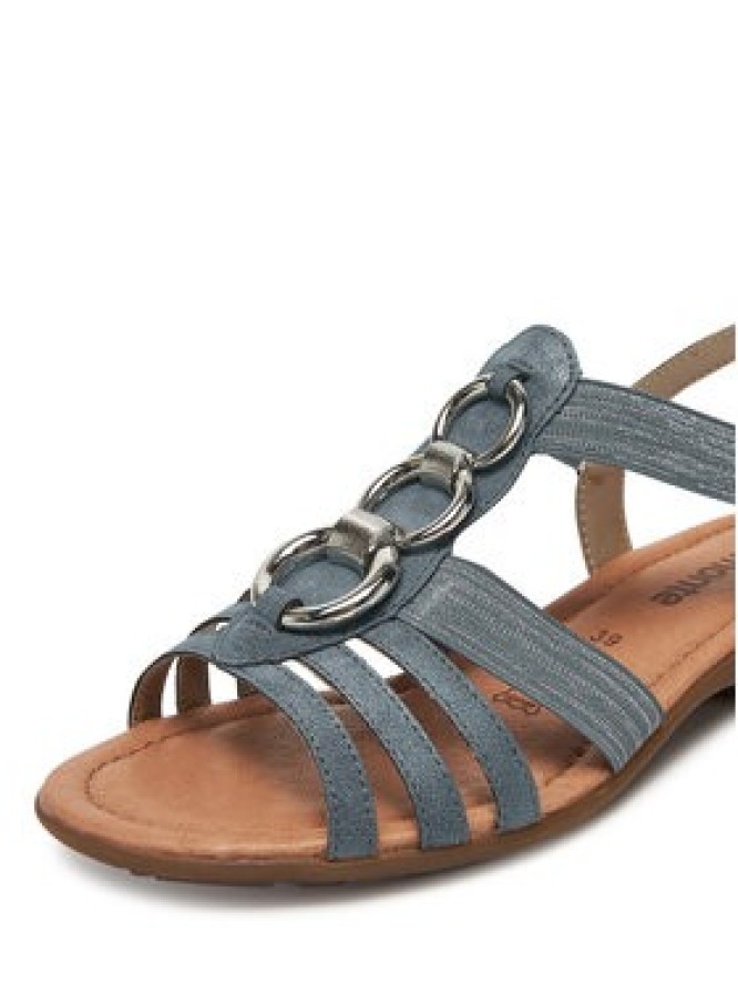 Remonte Sandały R3605-12 Niebieski