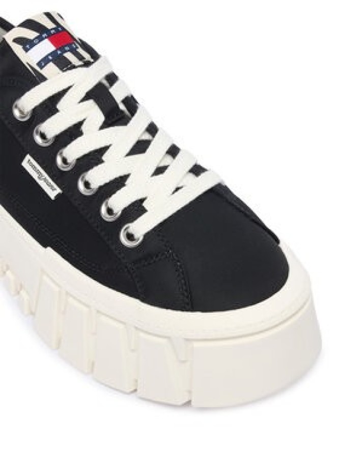 Tommy Jeans Sneakersy Tj Platform Sneaker Zebra EN0EN03070 Czarny