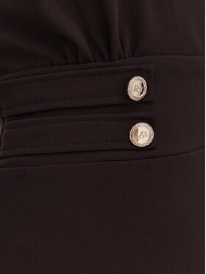 Rinascimento Sukienka koktajlowa CFC0131070003 Brązowy ciemny Slim Fit