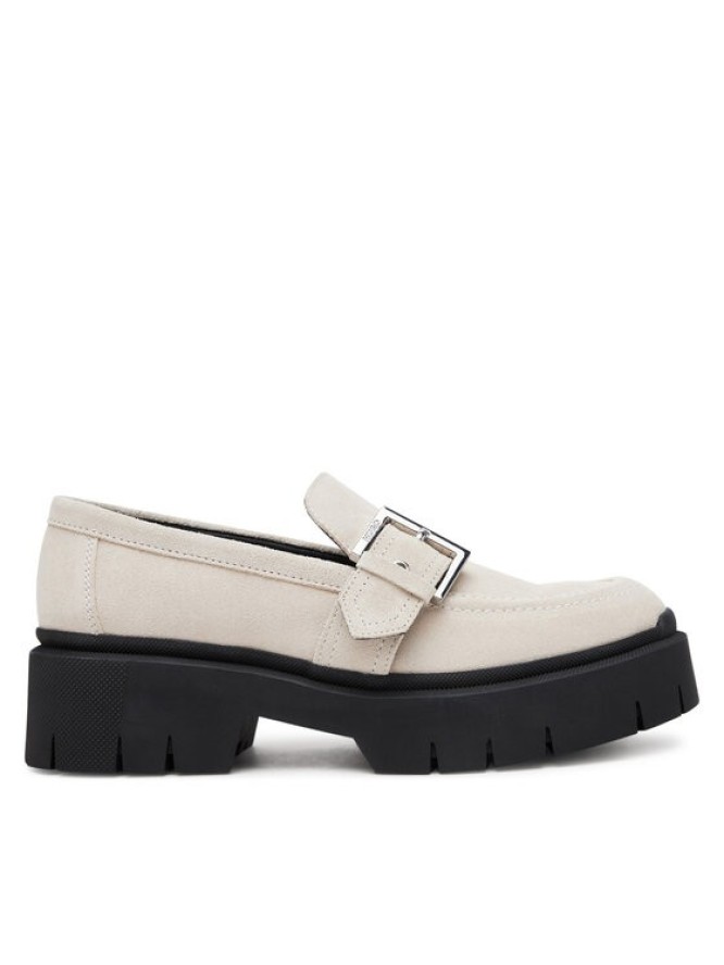 HUGO Loafersy 50541731 Écru