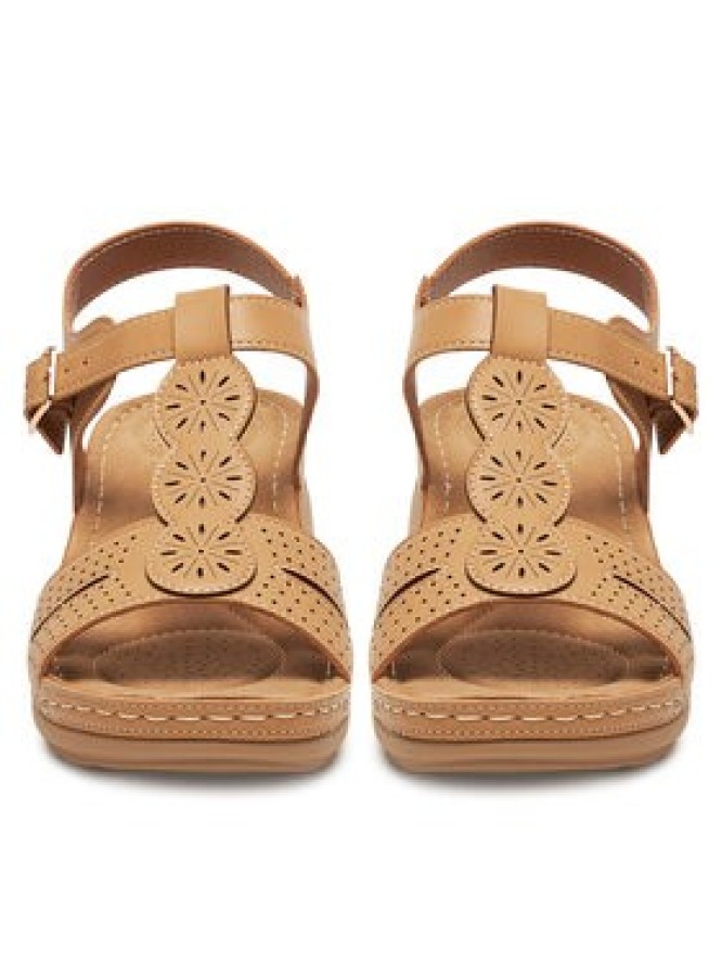 Clara Barson Sandały WYL05010-18 Beżowy