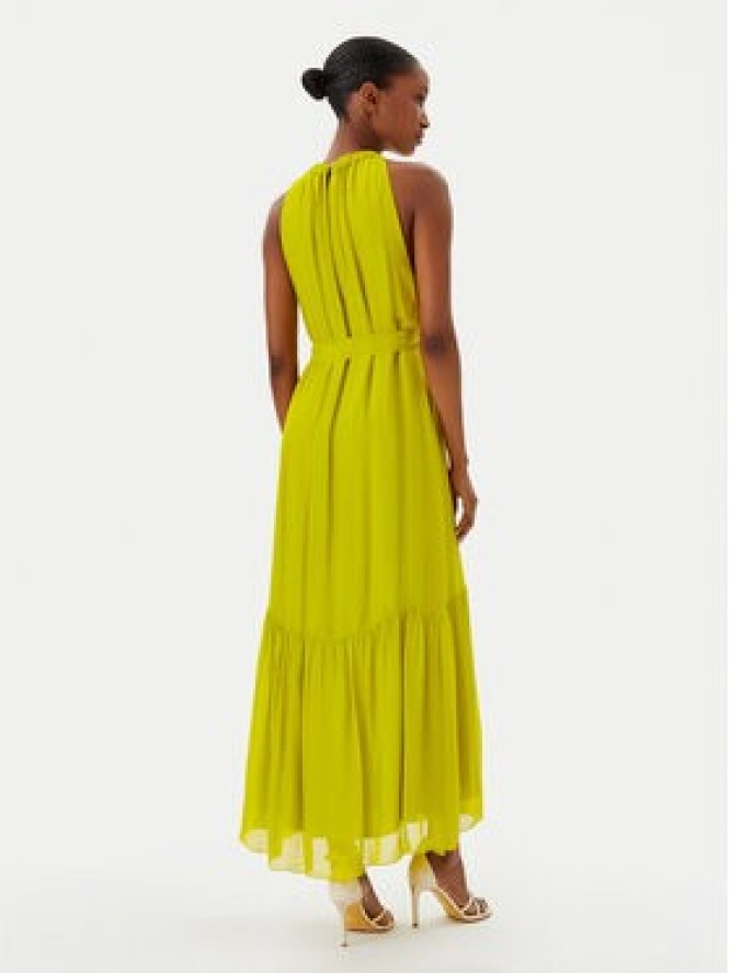 Haveone Sukienka letnia AFF-N004 Zielony Loose Fit