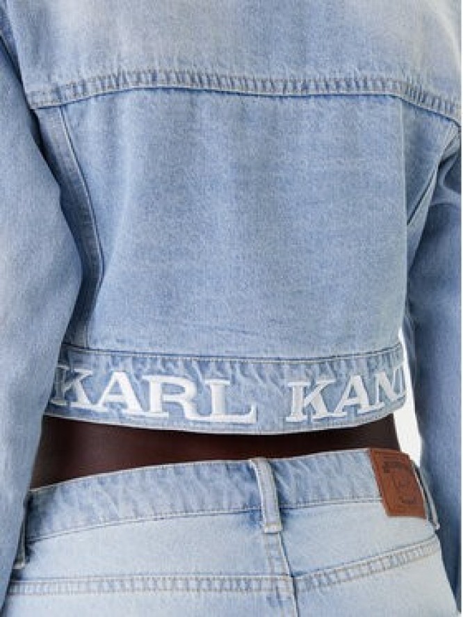 Karl Kani Kurtka jeansowa PD00005493 Niebieski Regular Fit