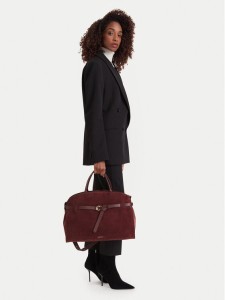 Coccinelle Torebka TLB Coccinellesabine Suede Bi E1 TLB 18 01 01 Bordowy