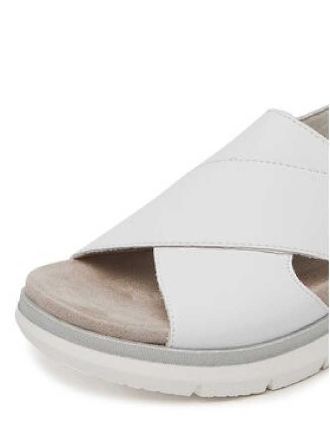 Remonte Sandały D2K56-80 Biały