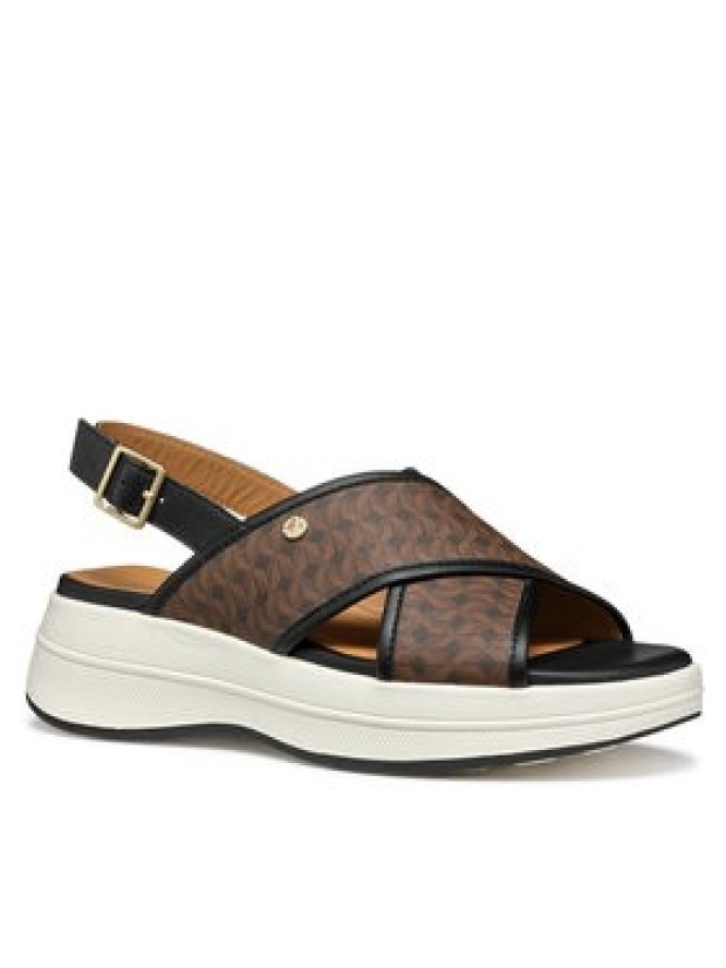 Geox Sandały D Spherica Ecub-3 S D550VB 00485 C6238 Brązowy