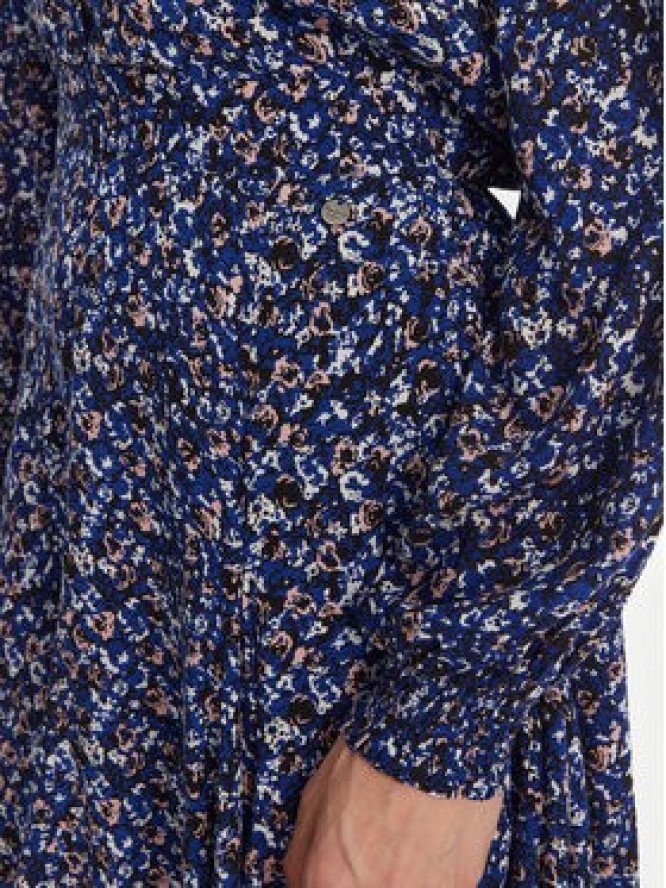 Pepe Jeans Sukienka codzienna Anna PL953639 Niebieski Regular Fit