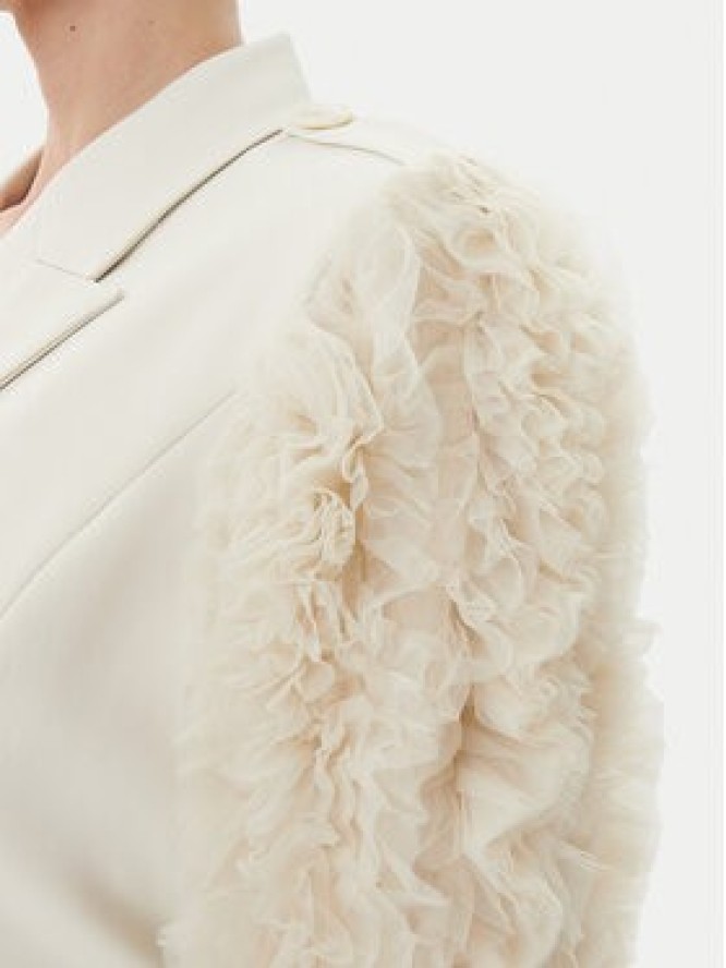 Bruuns Bazaar Sukienka koktajlowa Rubysus Tiwa BBW4443 Écru Regular Fit