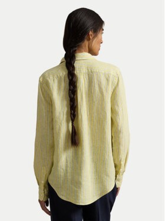 Polo Ralph Lauren Koszula 211A96158002 Żółty Regular Fit