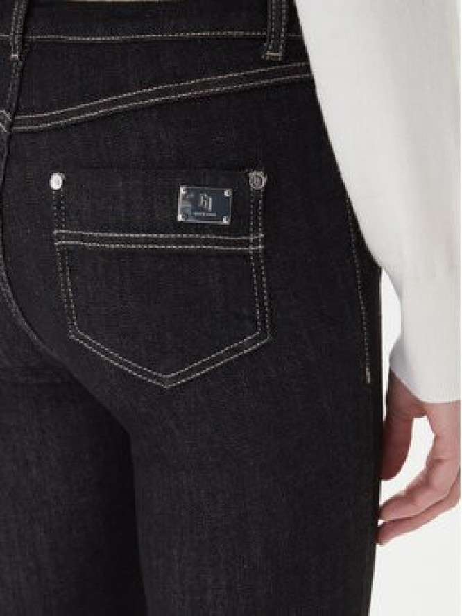 Gaudi Jeansy 521BD26006 Czarny Flare Fit