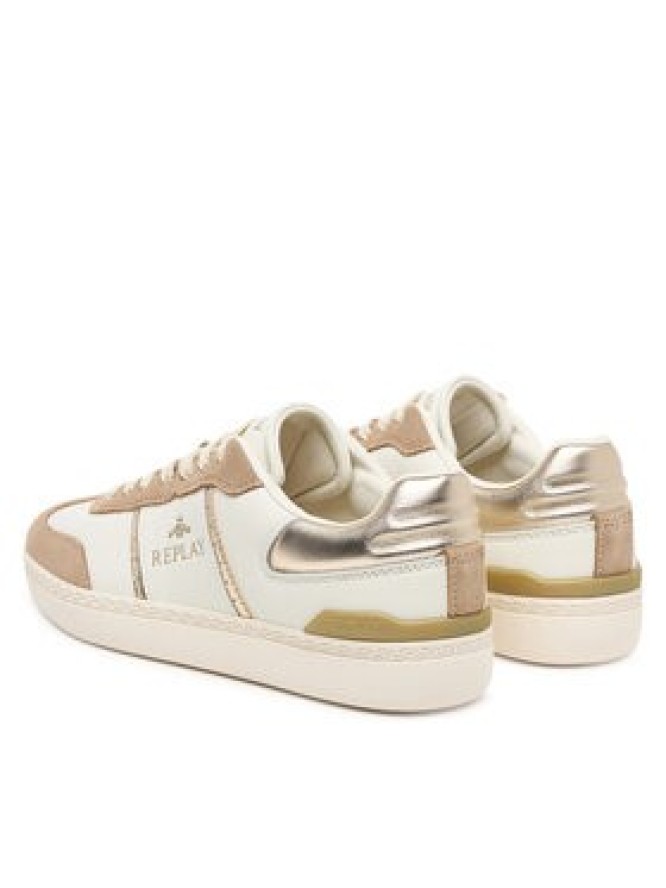 REPLAY Sneakersy GWSD8 .000.C000IL Kremowy