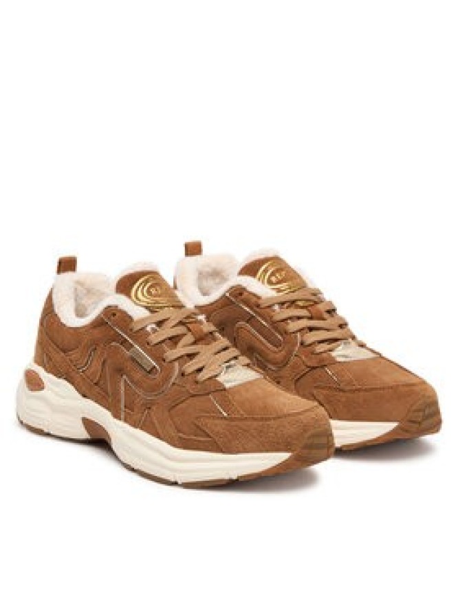 REPLAY Sneakersy GWSIT.000.C0200L Brązowy