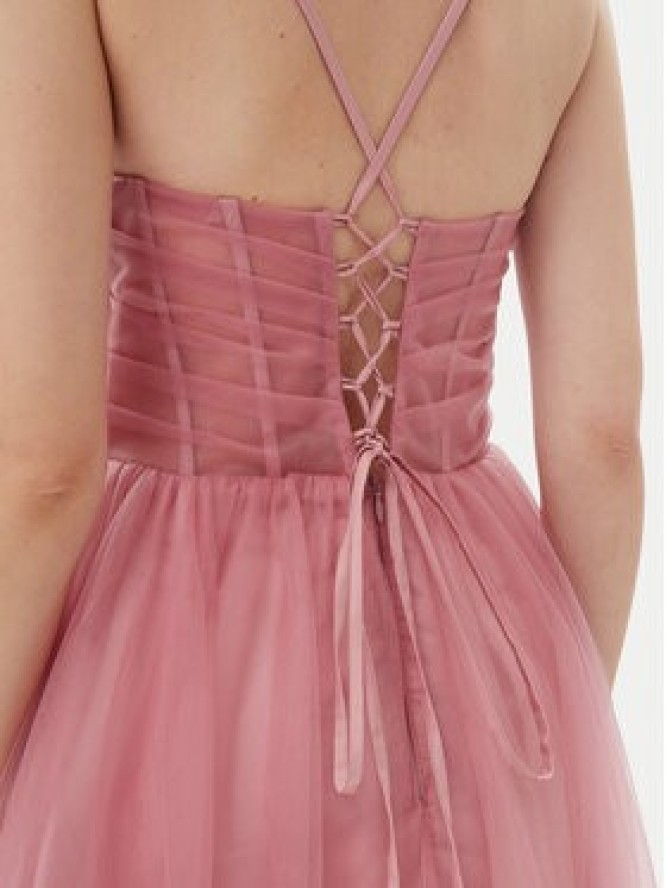 Hey Kyla Sukienka wieczorowa 5AJ013HK Różowy Regular Fit