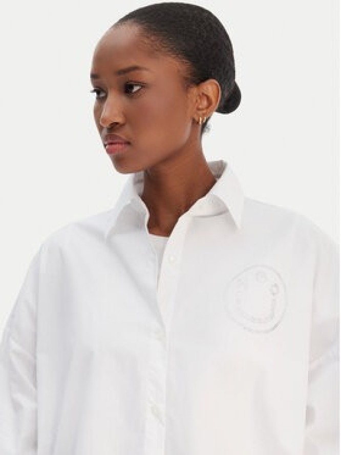 HUGO Koszula Edafne 50555625 Biały Regular Fit