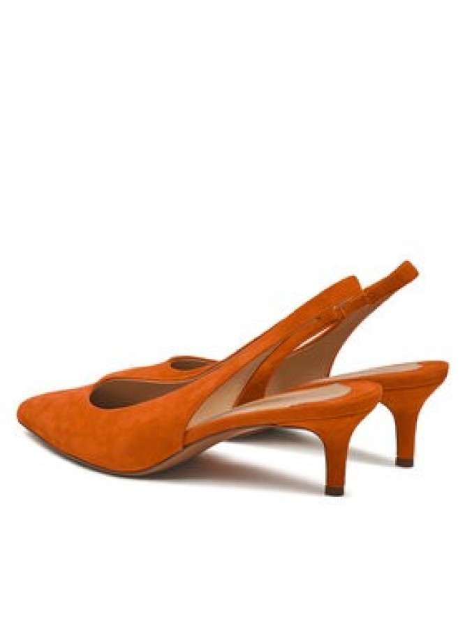 LAUREN RALPH LAUREN Czółenka Lolah II 802959263003 Pomarańczowy