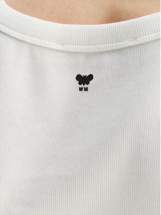 Weekend Max Mara Top Multic 2615941012 Biały Regular Fit