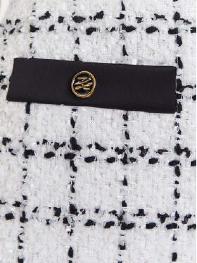 KARL LAGERFELD Spódnica mini A3W12019 Écru Regular Fit