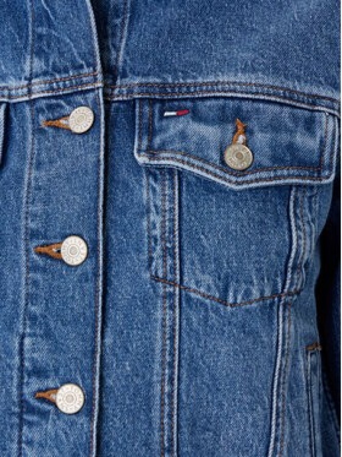 Tommy Jeans Kurtka jeansowa Classic DW0DW21414 Niebieski Regular Fit