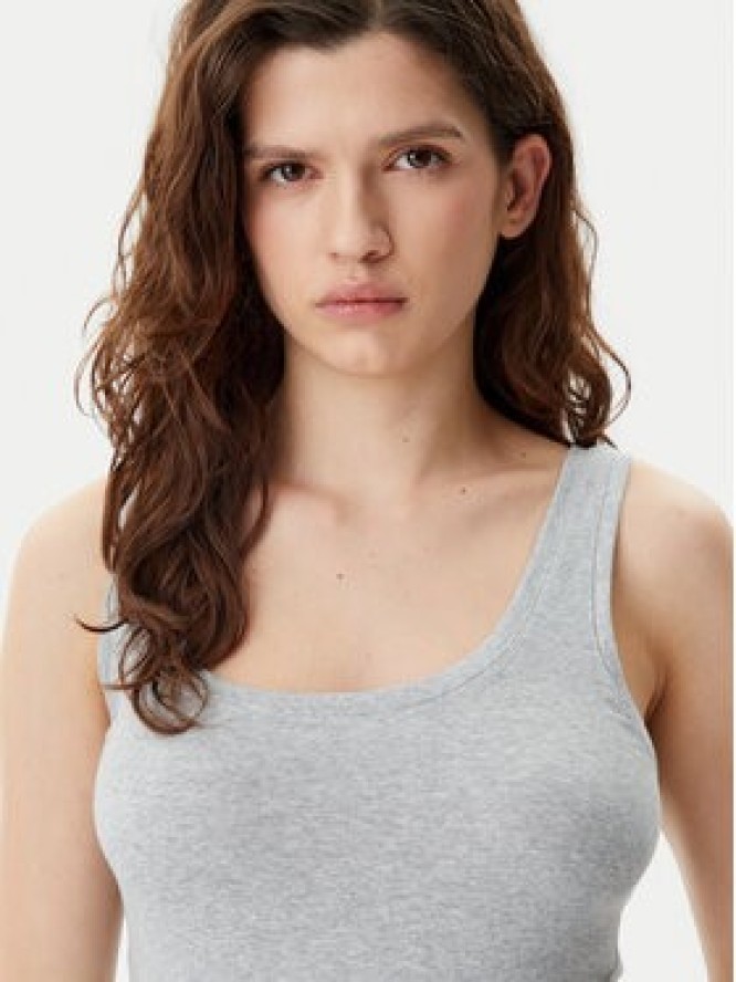 Gap Top 540670-01 Szary Slim Fit