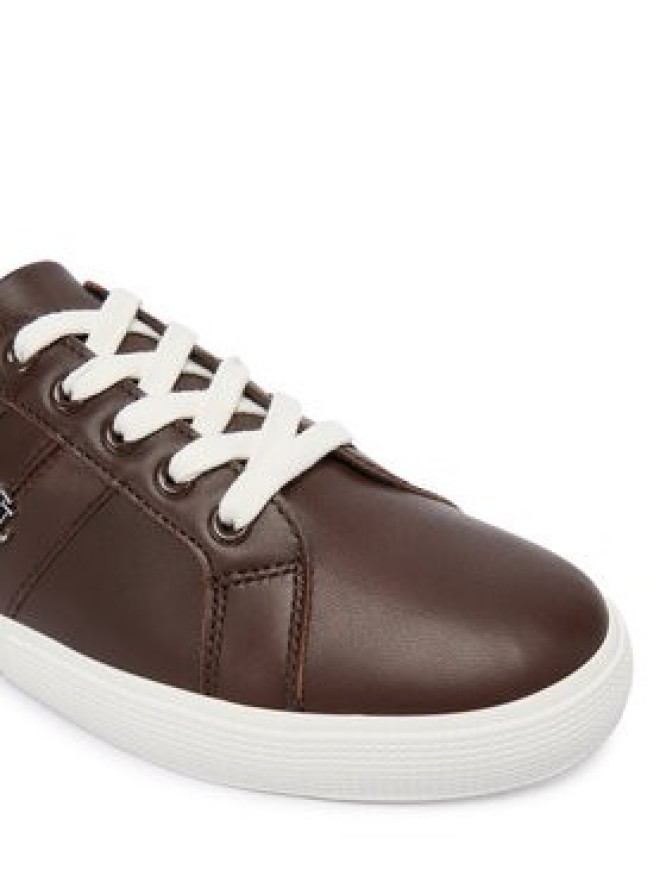 LAUREN RALPH LAUREN Sneakersy Janson II 802P02448001 Brązowy