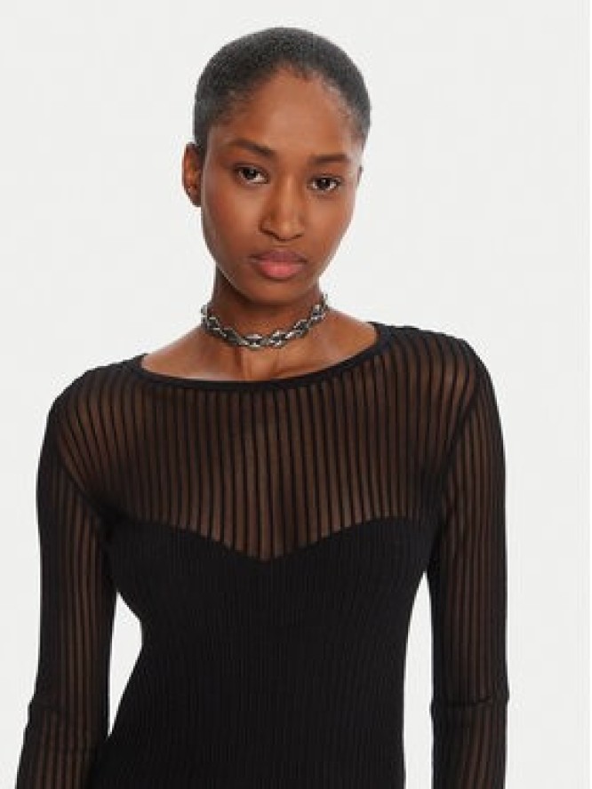 Patrizia Pepe Sweter 8K0305/K143-K103 Czarny Regular Fit