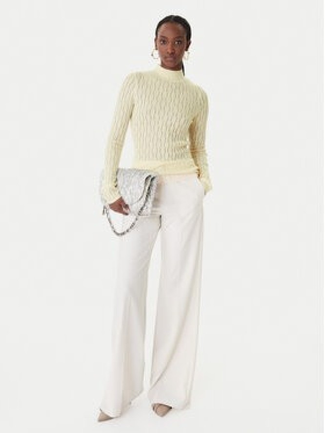 Patrizia Pepe Sweter 8K0368/K307-W409 Beżowy Regular Fit
