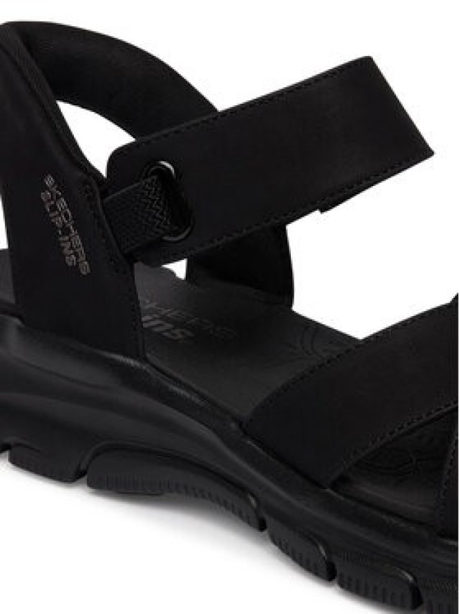 Skechers Sandały 163534/BBK Czarny