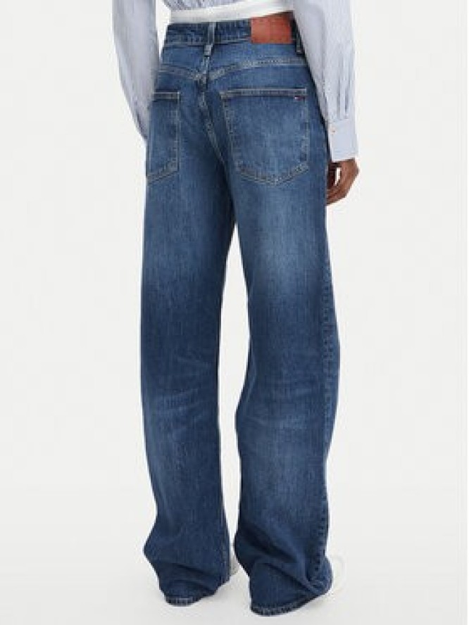Tommy Jeans Jeansy MIA MR DW0DW23078 Granatowy Relaxed Fit
