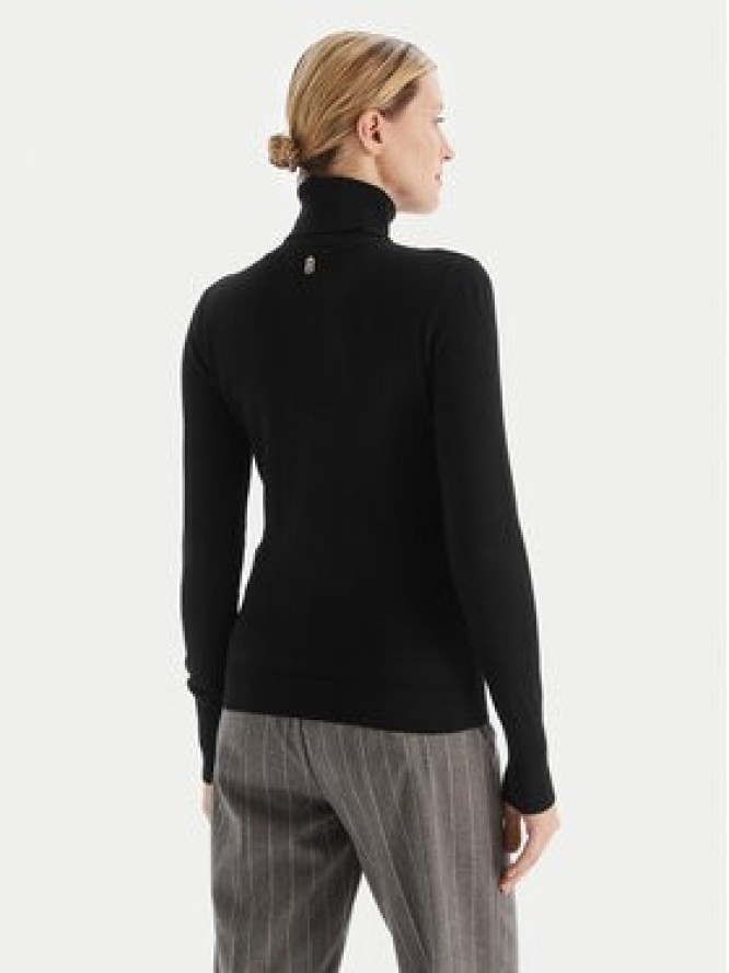 Fracomina Golf FR25WT7001K42101 Czarny Regular Fit