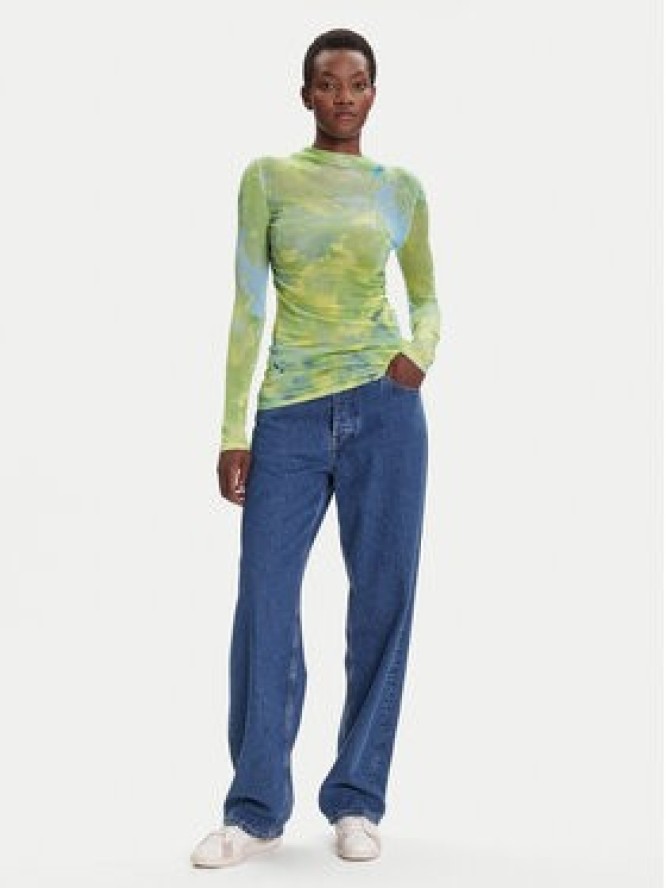 Desigual Golf Calgary 25WWJF37 Zielony Regular Fit