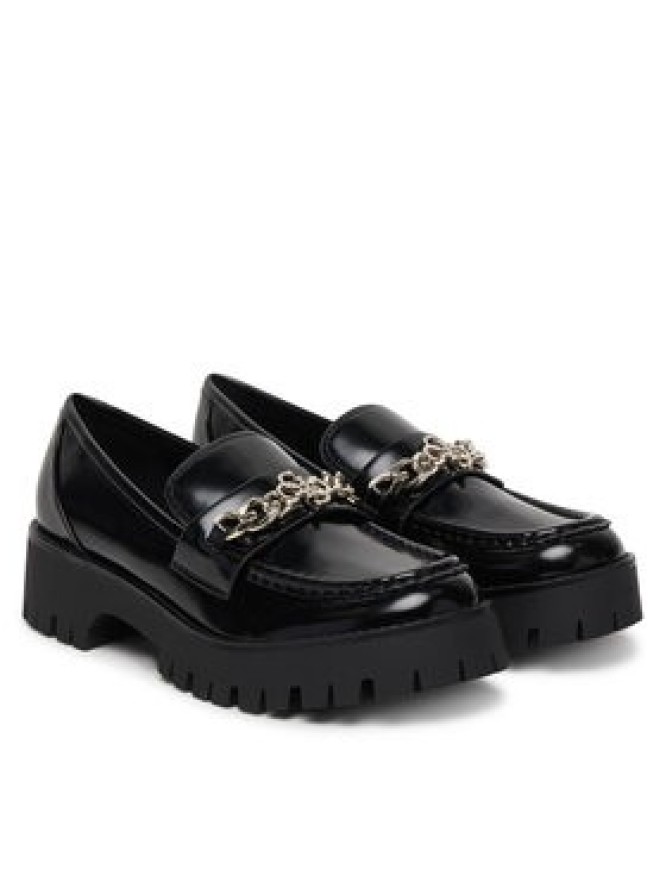 Guess Loafersy FLPALR ELE14 Czarny