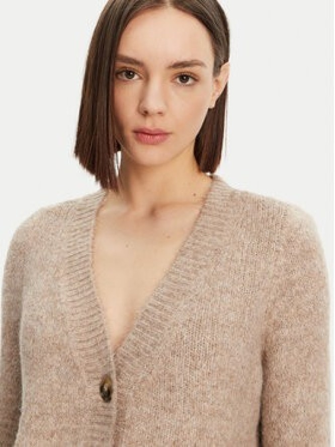 ONLY Kardigan Zoey 15332549 Beżowy Regular Fit