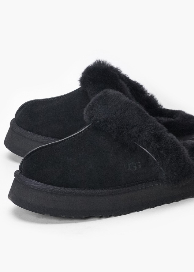 Kapcie damskie czarne UGG W DISQUETTE