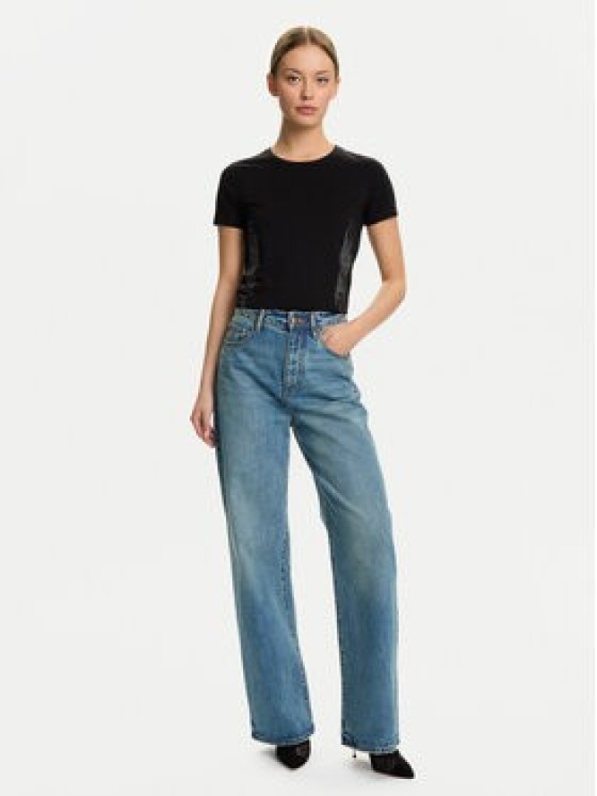 EA7 Emporio Armani T-Shirt 7W000521 AF12503 UC001 Czarny Regular Fit