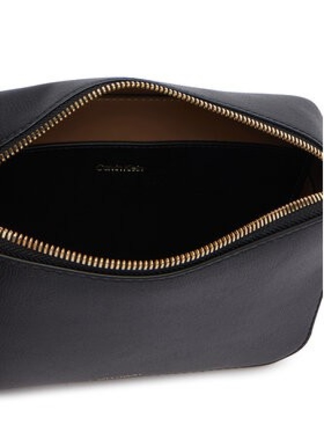 Calvin Klein Torebka Foil Logo Elongated Camera Bag LV04F3276G Czarny